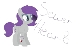 Size: 702x474 | Tagged: safe, artist:xxkalaxzyxx, derpibooru import, oc, oc:sewer heart, offspring, parent:rarity, parent:thunderlane, parents:rarilane, solo