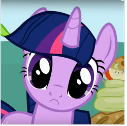 Size: 777x775 | Tagged: safe, derpibooru import, edit, edited screencap, screencap, twilight sparkle, pony, unicorn, friendship is magic, :c, cropped, cute, female, frown, head tilt, looking at you, mare, solo, twiabetes