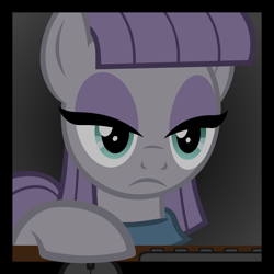 Size: 1100x1100 | Tagged: safe, artist:adcoon, maud pie, earth pony, pony, female, keyboard, mare, solo