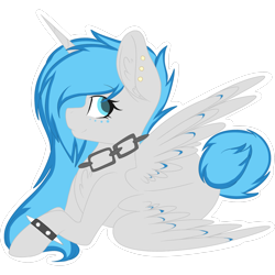 Size: 2048x2048 | Tagged: safe, artist:cinnamontee, oc, oc only, oc:moonbeam, alicorn, pony, female, high res, mare, simple background, solo, transparent background