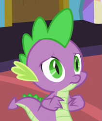 Size: 625x741 | Tagged: safe, screencap, spike, dragon, celestial advice, cute, solo