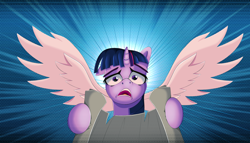 Size: 3500x2000 | Tagged: safe, artist:anonbelle, twilight sparkle, twilight sparkle (alicorn), alicorn, pony, celestial advice, wings