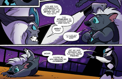 Size: 1373x888 | Tagged: safe, artist:andypriceart, idw, grubber, storm king, pony, my little pony: the movie, my little pony: the movie prequel, spoiler:comic, spoiler:comic mlp movie prequel, duo, male, official comic, speech bubble