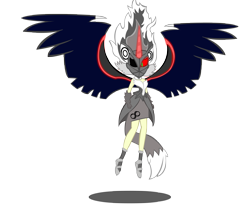 Size: 4081x3370 | Tagged: safe, artist:trungtranhaitrung, equestria girls, absurd resolution, crossover, equestria girls-ified, infinite (character), mask, midnight-ified, simple background, solo, sonic forces, sonic the hedgehog (series), transparent background, xk-class end-of-the-world scenario