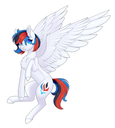 Size: 2217x2473 | Tagged: safe, artist:ohhoneybee, oc, oc only, oc:retro city, pegasus, pony, female, high res, mare, simple background, solo, transparent background