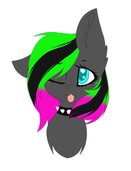 Size: 3073x4000 | Tagged: safe, artist:mimihappy99, derpibooru import, oc, oc only, oc:roxy, blinking, choker, cute, female, heart eyes, mare, simple background, solo, spiked choker, tongue out, transparent background, wingding eyes