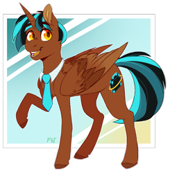 Size: 1891x1933 | Tagged: safe, artist:furi9n, derpibooru import, oc, oc only, oc:salespitch, fake alicorn, not an alicorn, simple background, solo, transparent background