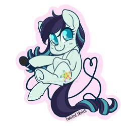 Size: 1024x1024 | Tagged: safe, artist:twisted-sketch, derpibooru import, coloratura, earth pony, pony, deviantart watermark, female, mare, solo, watermark