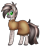 Size: 1142x1422 | Tagged: safe, artist:cassidyjacobs, derpibooru import, oc, oc:xanadu, zebra, freckles, green eyes, simple background, solo, transparent background, tunic, zebra oc