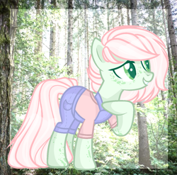 Size: 1153x1141 | Tagged: safe, artist:cloud-fly, derpibooru import, oc, earth pony, pony, female, mare, overalls, solo