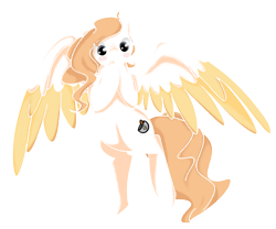 Size: 2000x1667 | Tagged: safe, artist:hirundoarvensis, oc, oc only, oc:arvensis, pegasus, pony, colored wings, colored wingtips, female, mare, simple background, solo, transparent background