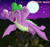 Size: 1960x1860 | Tagged: safe, artist:succubi samus, derpibooru import, spike, dragon, baby, baby dragon, commission, cute, eyes closed, flying, happy, houses, male, moon, night, night sky, open mouth, ponyville, signature, sky, smiling, solo, spikabetes, stars, town hall, winged spike, wings