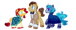 Size: 5000x2000 | Tagged: safe, artist:webkore, derpibooru import, doctor whooves, stygian, sunburst, docburst, docgian, gay, male, polyamory, shipping, simple background, styburst, transparent background