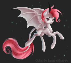 Size: 1024x908 | Tagged: safe, artist:bastet-catmew, derpibooru import, oc, bat pony, pony, female, mare, solo