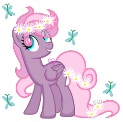 Size: 1920x1900 | Tagged: safe, artist:101xsplattyx101, derpibooru import, oc, pegasus, pony, base used, female, magical lesbian spawn, mare, offspring, parent:daisy dreams, parent:fluttershy, simple background, solo, transparent background