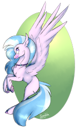 Size: 1023x1691 | Tagged: safe, artist:mapleiciousmlp, derpibooru import, silverstream, classical hippogriff, hippogriff, female, jewelry, looking at you, necklace, simple background, solo, transparent background