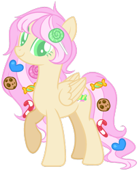 Size: 1024x1254 | Tagged: safe, artist:jadeyhooves, derpibooru import, oc, oc:candy splash, oc:notte, pegasus, pony, base used, candy, candy cane, colored pupils, cookie, female, food, lollipop, mare, raised hoof, simple background, solo, transparent background