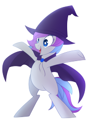 Size: 2000x2800 | Tagged: safe, artist:drawntildawn, derpibooru import, oc, oc only, pony, cape, clothes, female, simple background, smiling, solo, transparent background