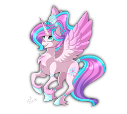 Size: 2212x1983 | Tagged: safe, artist:derpsonhooves, derpibooru import, princess flurry heart, alicorn, pony, female, mare, older, older flurry heart, open mouth, simple background, solo, transparent background