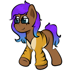 Size: 1500x1500 | Tagged: safe, artist:moonlightfan, earth pony, pony, ponysonacreationmeme, simple background, transparent background