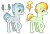 Size: 517x347 | Tagged: safe, artist:whalepornoz, derpibooru import, oc, oc only, oc:cloudy blizzard, oc:thunder flash, pegasus, pony, female, magical lesbian spawn, male, mare, offspring, parent:lightning dust, parent:marble pie, parent:misty fly, parent:rainbow dash, parents:marblefly, parents:rainbowdust, sideburns, simple background, stallion, transparent background