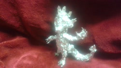 Size: 2560x1440 | Tagged: safe, artist:thefoilguy, spike, dragon, aluminum, foil, photo, sculpture, traditional art