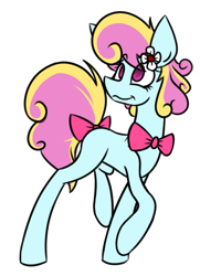 Size: 1141x1573 | Tagged: safe, artist:nekro-led, oc, oc only, oc:twinkle, earth pony, pony, ribbon