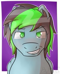 Size: 285x350 | Tagged: safe, derpibooru import, oc, oc only, oc:leomontagero, pegasus, pony, grin, lowres, male, no pupils, seductive look, simple background, smiling, solo, white outline
