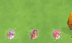 Size: 800x480 | Tagged: safe, screencap, apple bloom, scootaloo, sweetie belle, pony, gameloft