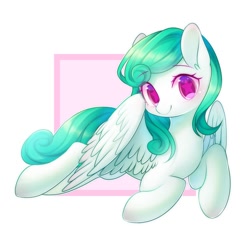 Size: 2000x2000 | Tagged: safe, artist:leafywind, derpibooru import, oc, oc only, pegasus, pony, blushing, cute, female, mare, smiling, solo, starry eyes, stars, wingding eyes