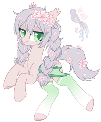 Size: 2680x3228 | Tagged: safe, artist:hawthornss, oc, oc only, oc:hanami (moonsugar), bat pony, pony, clothes, cute, cute little fangs, ear fluff, fangs, looking at you, simple background, socks, solo, transparent background