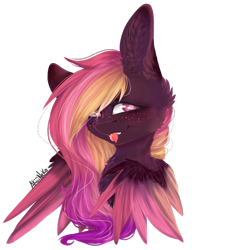 Size: 768x768 | Tagged: safe, artist:akiiichaos, derpibooru import, oc, pegasus, pony, female, mare, simple background, solo, tongue out, transparent background