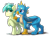 Size: 1707x1280 | Tagged: safe, artist:kaliner123, derpibooru import, gallus, sandbar, earth pony, griffon, pony, school daze, season 8, claws, gallbar, gay, interspecies, male, paws, shipping, simple background, smiling, teenager, transparent background