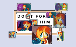 Size: 3837x2400 | Tagged: safe, derpibooru import, edit, edited screencap, screencap, sunburst, the parent map, uncommon bond, do it for her, do it for him, exploitable meme, meme, screenshots, the simpsons