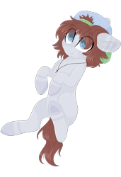 Size: 2048x3000 | Tagged: safe, artist:cinnamontee, oc, oc only, oc:aiden, earth pony, pony, cap, hat, high res, male, simple background, solo, stallion, transparent background