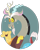 Size: 600x757 | Tagged: safe, artist:snow angel, derpibooru import, discord, draconequus, looking at you, male, simple background, solo, transparent background