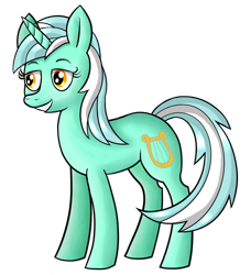 Size: 1350x1480 | Tagged: safe, artist:mw, derpibooru import, lyra heartstrings, pony, unicorn, simple background, solo, transparent background