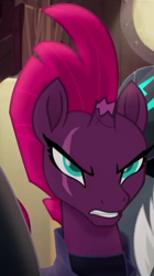 Size: 298x533 | Tagged: safe, screencap, tempest shadow, pony, my little pony: the movie, broken horn, cropped, eye scar, scar, solo focus