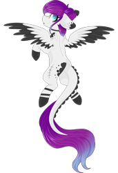 Size: 2048x3000 | Tagged: safe, artist:cinnamontee, oc, oc only, oc:bibi, pegasus, pony, augmented tail, female, flying, high res, mare, simple background, solo, spread wings, transparent background, wings