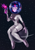 Size: 2894x4093 | Tagged: safe, artist:wernex, derpibooru import, sci-twi, twilight sparkle, equestria girls, astronaut, breasts, cute, digital art, female, pinup, plot, ray gun, satellite, science fiction, solo, space, spacesuit, sputnik