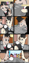 Size: 4978x10824 | Tagged: safe, artist:mr100dragon100, derpibooru import, pony, comic:the strange case of dr jekyll and mr hyde, absurd resolution, clothes, comic, dr.jekyll and mr.hyde, jonn utterson, london, ponified, richard enfield, street, victorian