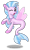 Size: 1600x2632 | Tagged: safe, artist:aleximusprime, derpibooru import, silverstream, seapony (g4), school daze, season 8, spoiler:s08, female, one eye closed, simple background, smiling, solo, transparent background, wink