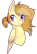 Size: 1096x1624 | Tagged: safe, artist:su-star, derpibooru import, oc, oc:ivory buttercup, pegasus, pony, bust, female, mare, portrait, simple background, solo, transparent background