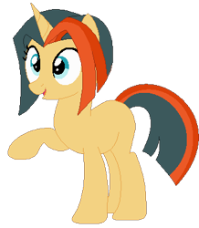 Size: 326x373 | Tagged: safe, artist:angelamusic13, derpibooru import, oc, pony, unicorn, base used, female, mare, offspring, parent:fresh coat, parent:sunburst, simple background, solo, transparent background