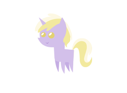 Size: 3182x2327 | Tagged: safe, artist:aborrozakale, dinky hooves, pony, unicorn, high res, pointy ponies, simple background, solo, transparent background