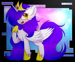 Size: 961x795 | Tagged: safe, artist:creadorachan, derpibooru import, oc, oc:royal shine, alicorn, pony, female, mare, solo