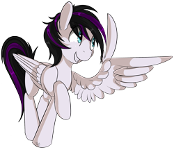 Size: 2046x1764 | Tagged: safe, artist:beardie, oc, oc only, pegasus, pony, feather guns, female, finger gun, finger guns, simple background, solo, transparent background, wing hands