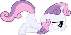 Size: 5366x2666 | Tagged: safe, artist:unfiltered-n, sweetie belle, pony, absurd resolution, high res, scootie belle, simple background, solo, transparent background, vector