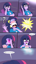 Size: 1080x1920 | Tagged: safe, artist:jase1505, derpibooru import, sci-twi, twilight sparkle, series:sunlight horizons, equestria girls, comic