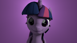 Size: 1024x576 | Tagged: safe, artist:beanswithsauce, derpibooru import, twilight sparkle, twilight sparkle (alicorn), alicorn, 3d, cute, female, looking at you, smiling, solo, source filmmaker, twiabetes